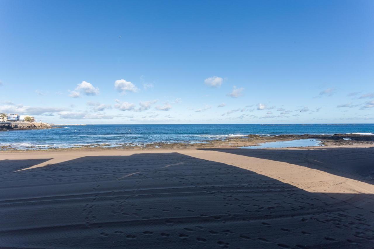 Front Line Beach With Fantastic Terrace. Telde Eksteriør bilde