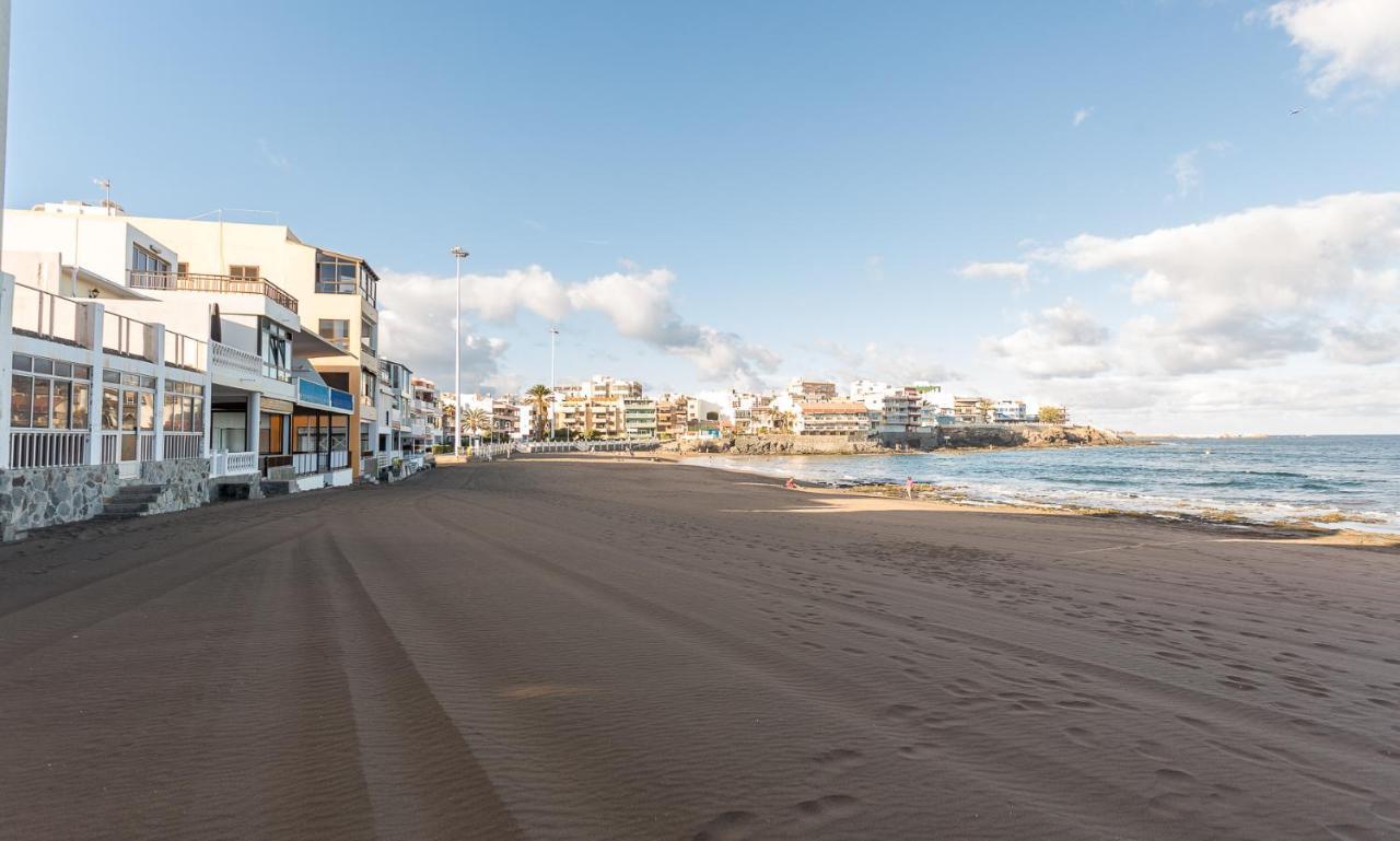 Front Line Beach With Fantastic Terrace. Telde Eksteriør bilde